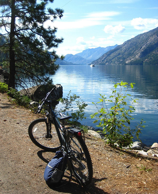 Biking in Stehekin
