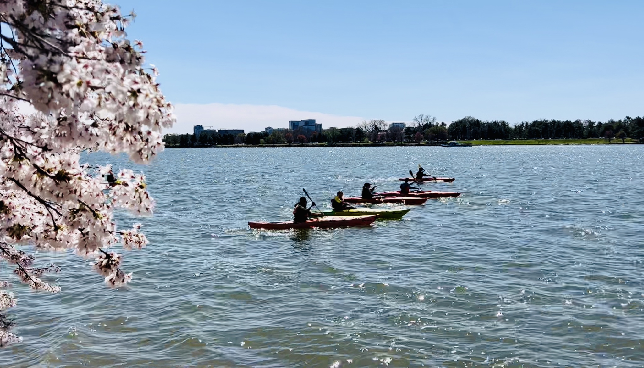 Boating experiences in Washington DC on the Potomac River